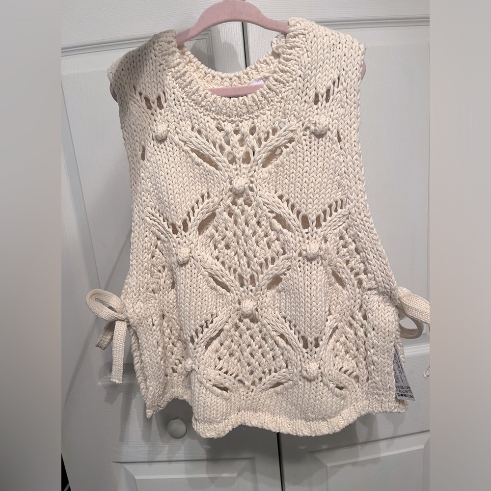 Cream sweater